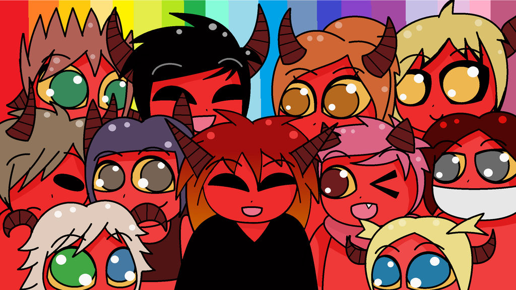 Basic Demon Chibi Chibi demons by LovelyLaurenArts on DeviantArt