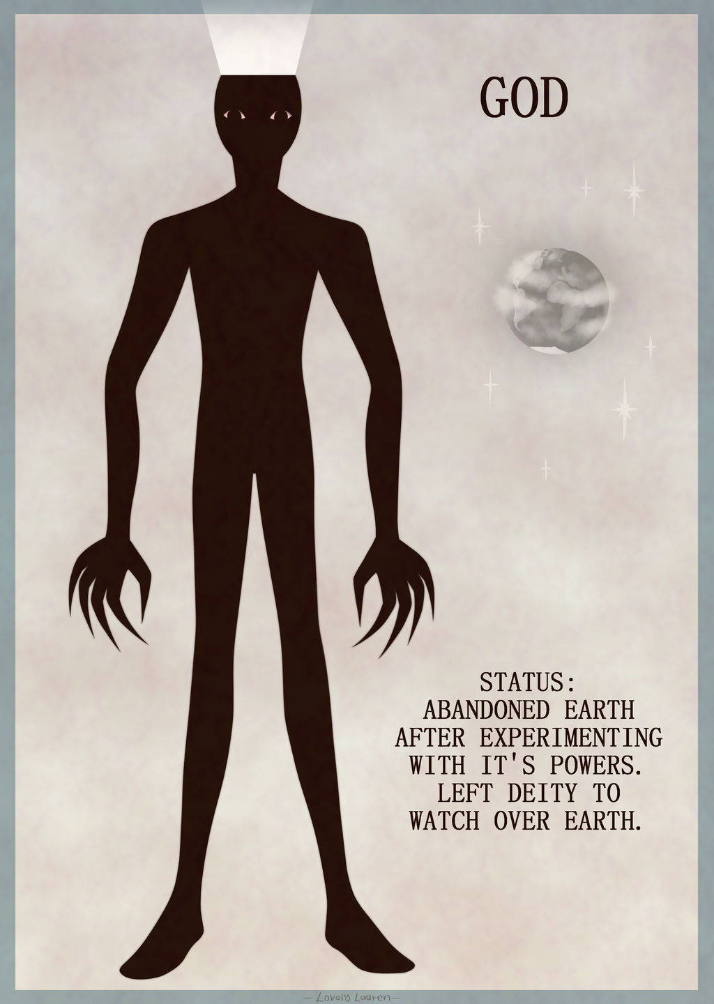Religious interpretation 1 - God by LovelyLaurenArts on DeviantArt