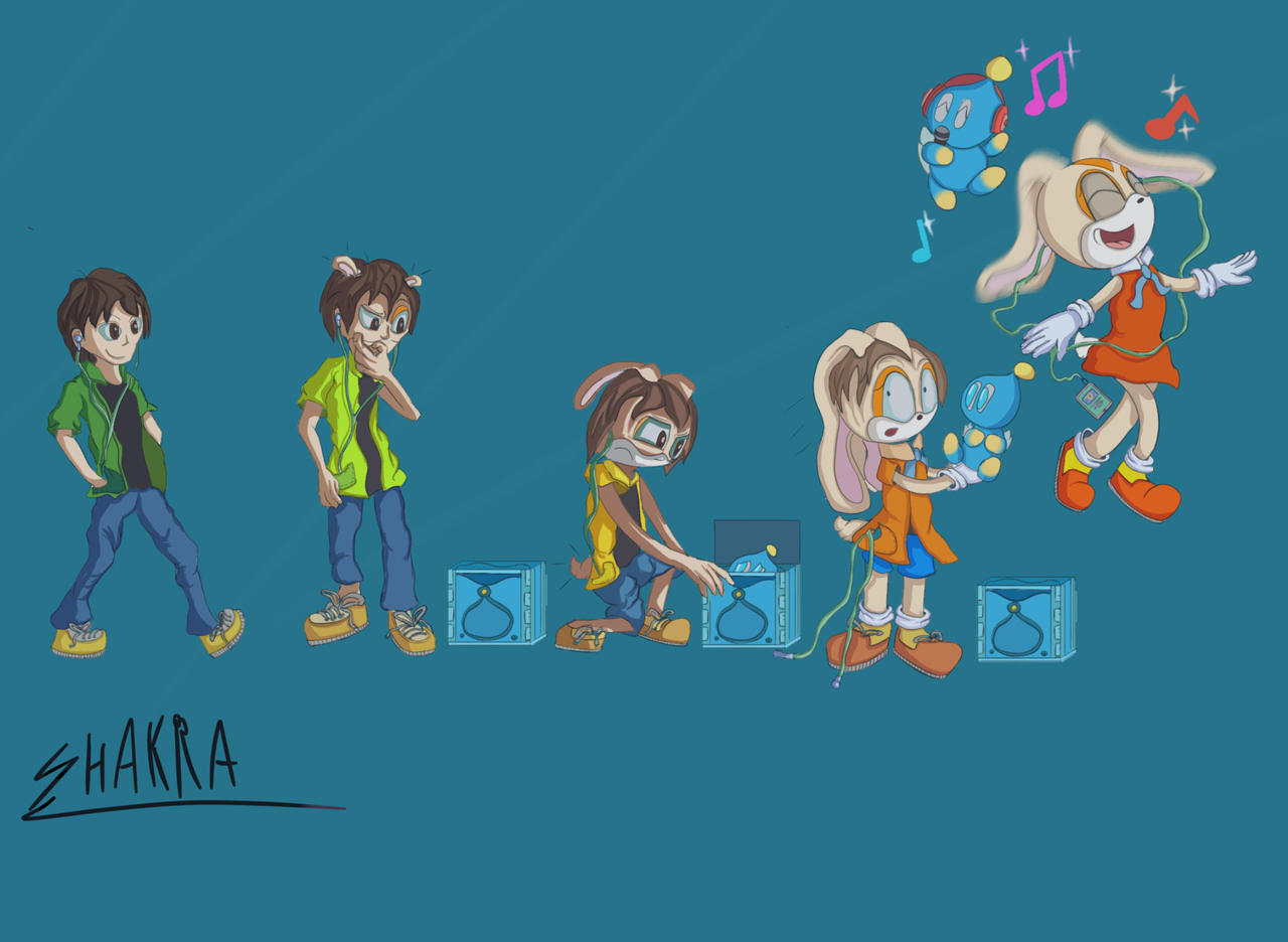 OC to Cream the Rabbit tg tf by Oceanao on DeviantArt