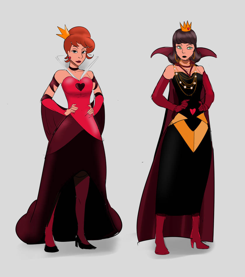 A Pair of Queens by ToonTunic on DeviantArt