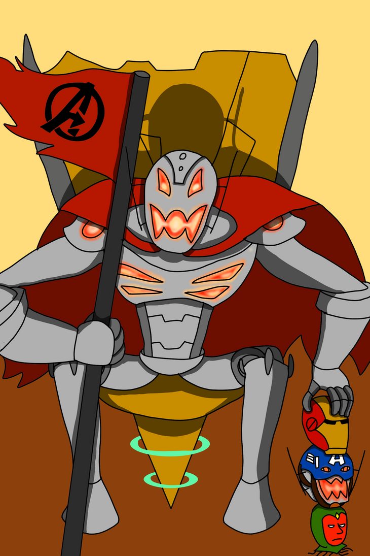 Ultron Power Rangers Ultron by NygzAlpha on DeviantArt