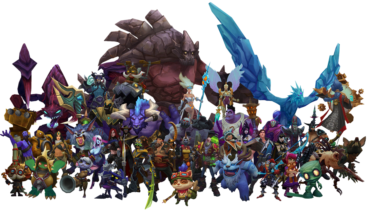 All League Character Reworks League of Legends Roster Evolution Part 1 by GurzheyV on DeviantArt