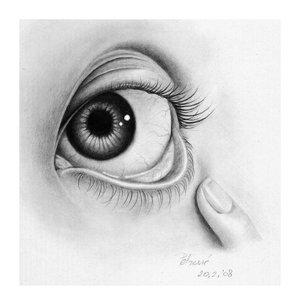 Disgusting eye by uzorpatorica by PortraitPencilArt on DeviantArt
