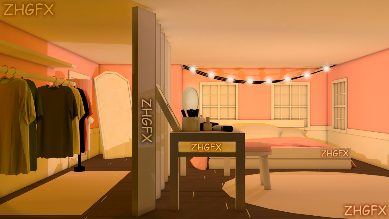 Roblox bedroom Thumbnail