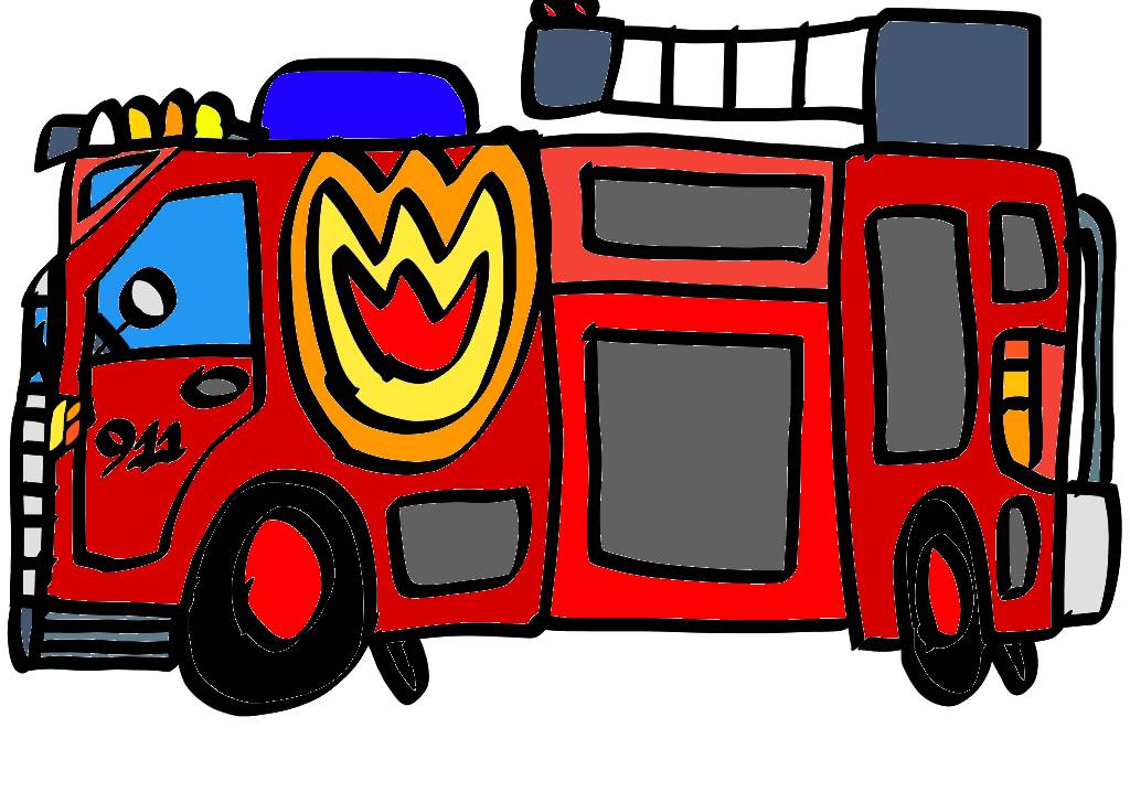 Fire trucks engines put on fire with waters by Kevincarlsmith on DeviantArt