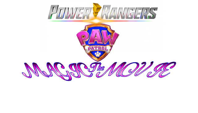Power Rangers PAW Patrol The Magic Movie Logo by koragg19 on DeviantArt