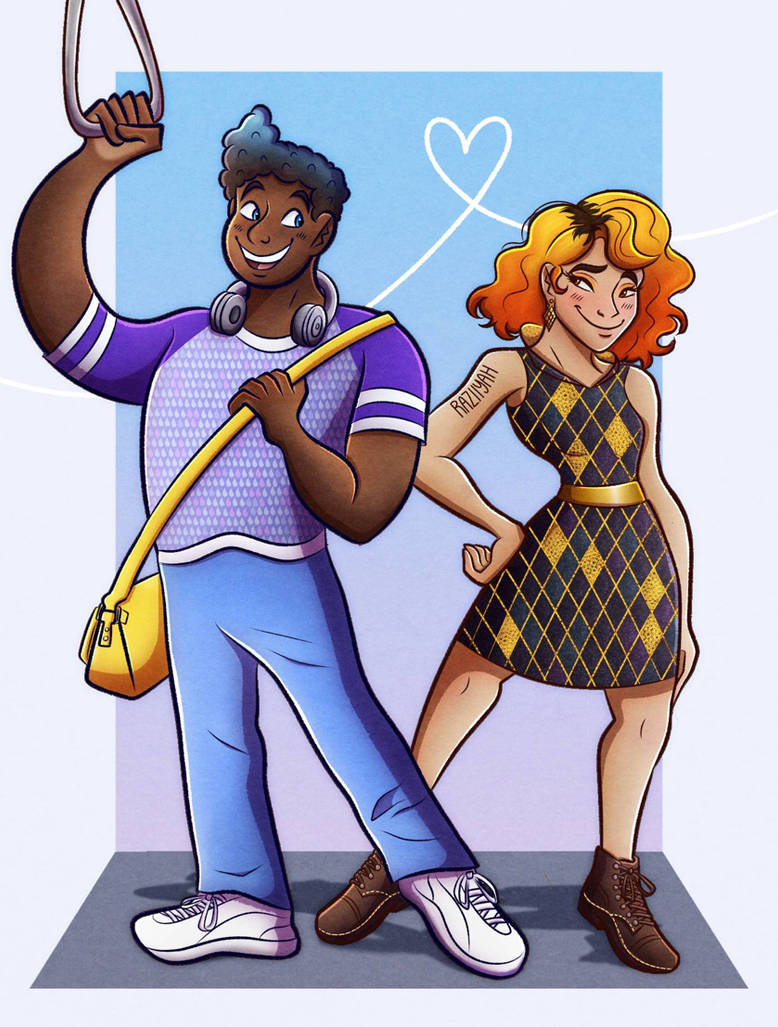 ember lumen and wade ripple human elemental by Raziyah on DeviantArt