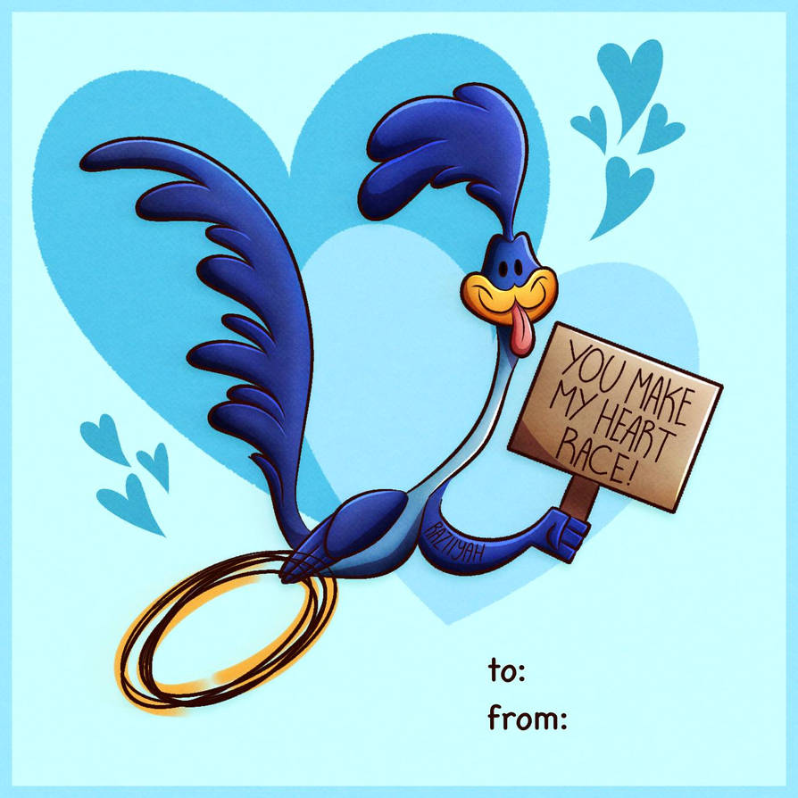Valentine Rinner road runner valentine by Raziyah on DeviantArt