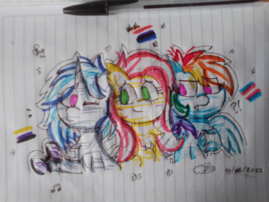 Three Ponies three ponies by ItsPinkieCherry on DeviantArt