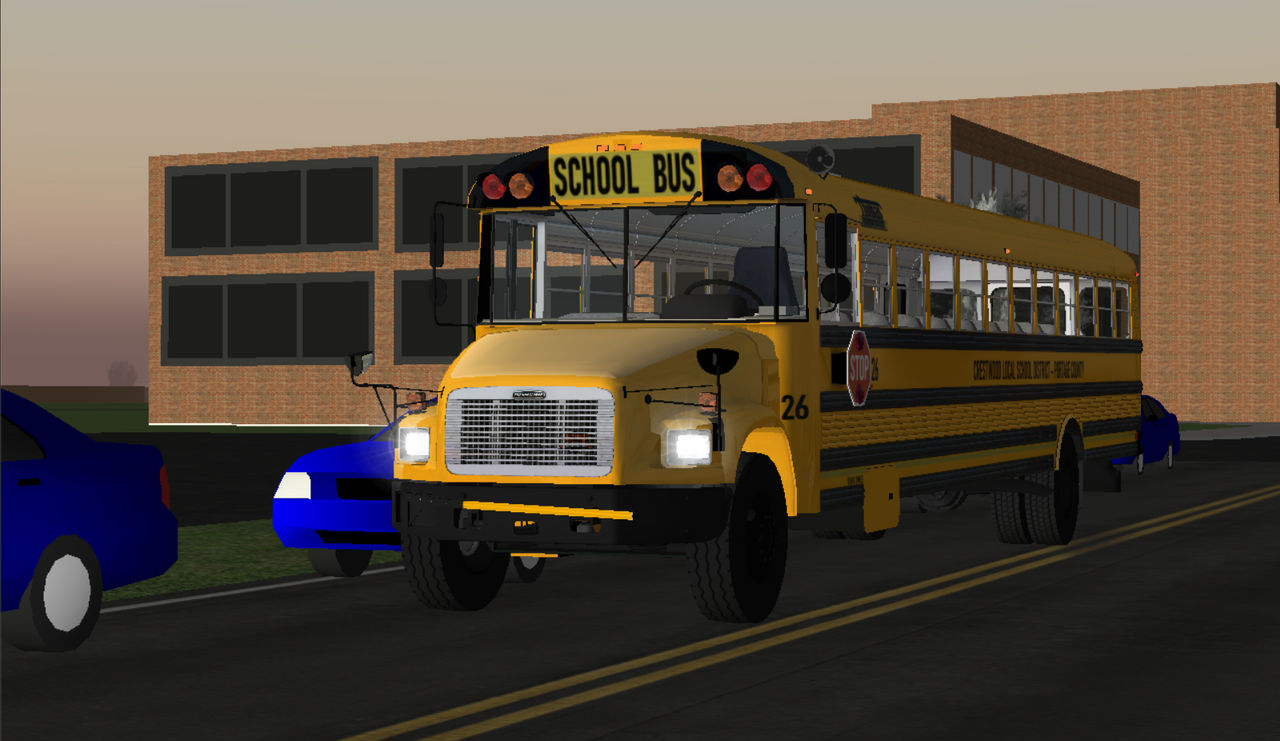 Rigs of Rods 2001 Thomas FS65 CWLSD Bus 26 by Gerson1356 on DeviantArt