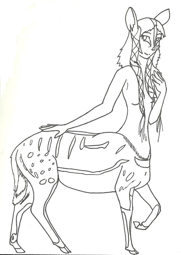 Bushbuck centaur 2