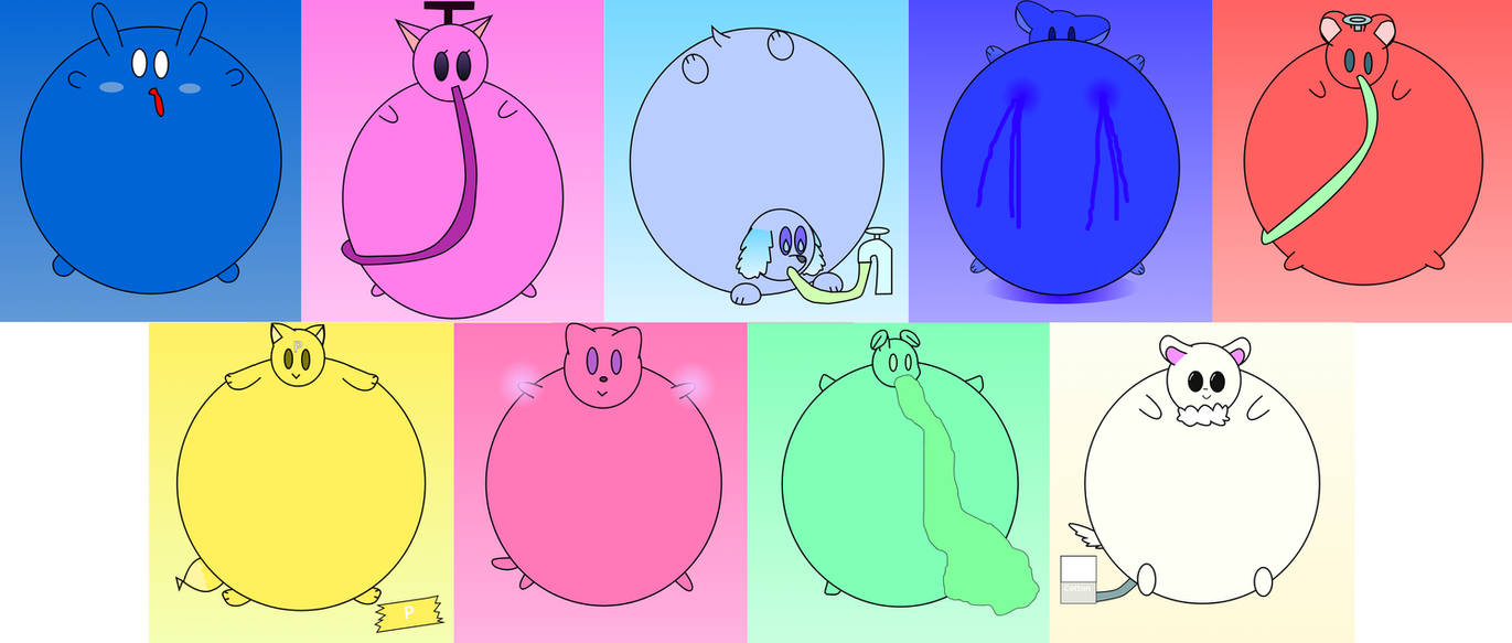 Pet Inflations by Cutieexoticbunjoy on DeviantArt