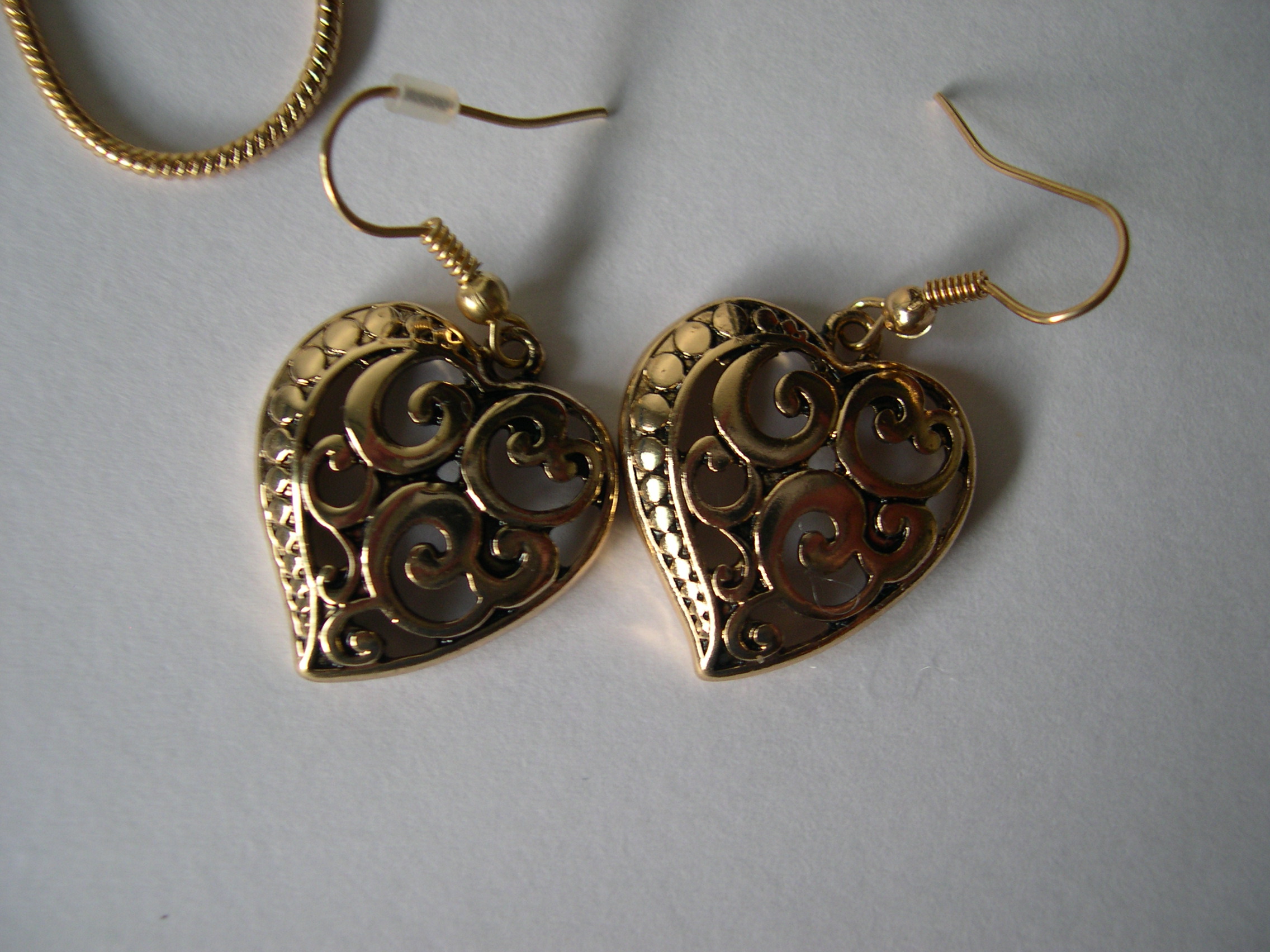 Closeup of Earrings