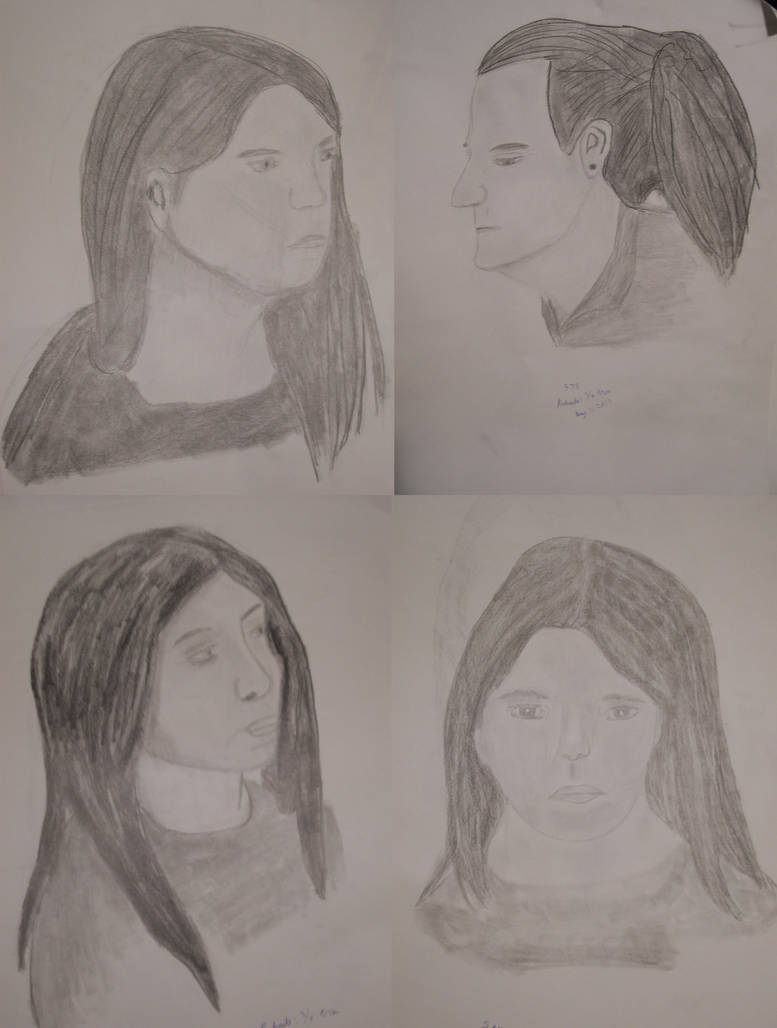 Drawing 1 Portrait Exercises by artfromtheheart92 on DeviantArt