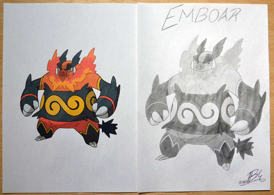 Emboar by MrMufu94 on DeviantArt