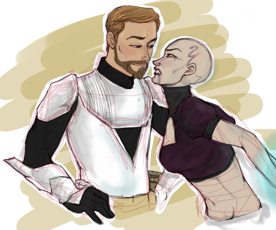 Ventress and Obi