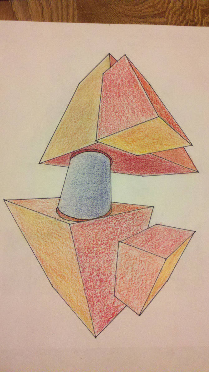 Four Point Perspective Drawings by SiiriSisu on DeviantArt