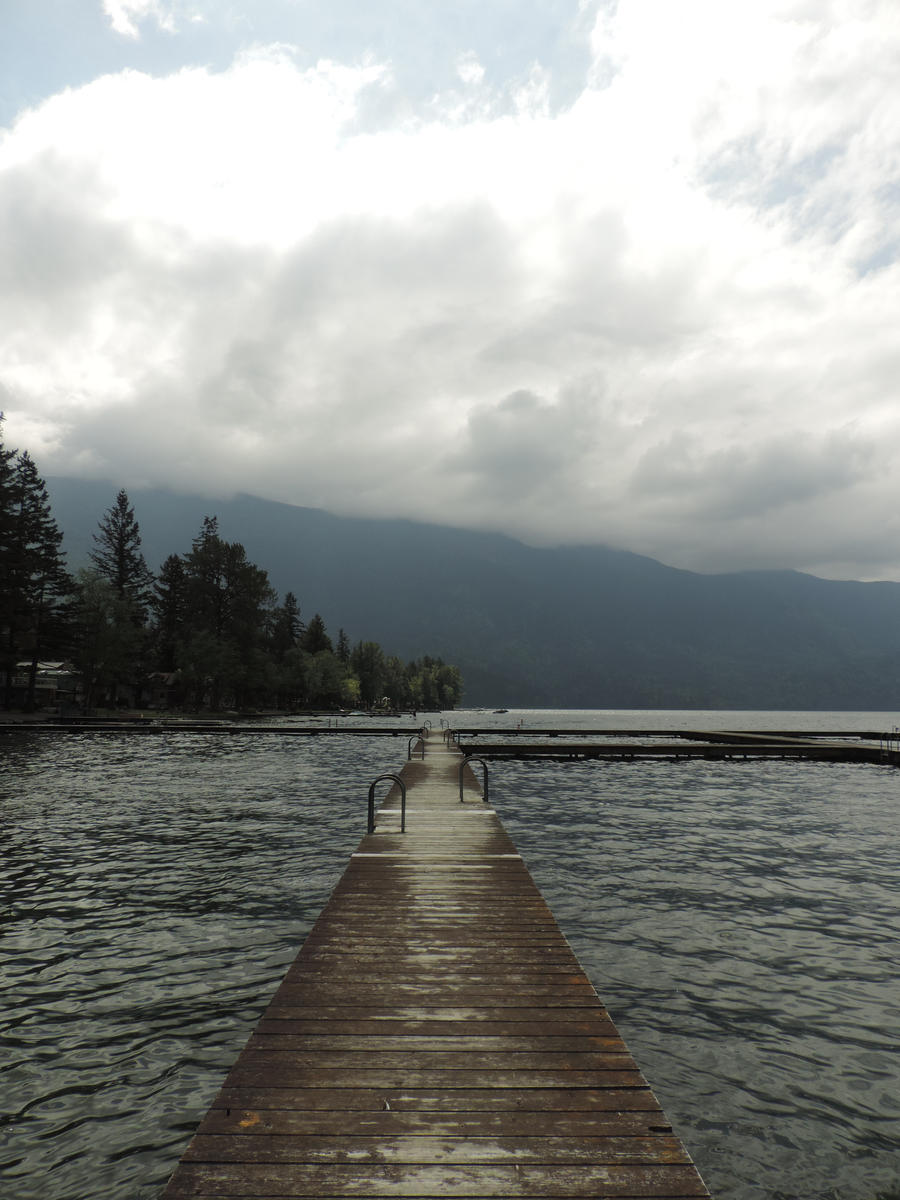 Walk along the dock