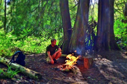 Resting at the Vedder green~ 4/18/2024~17