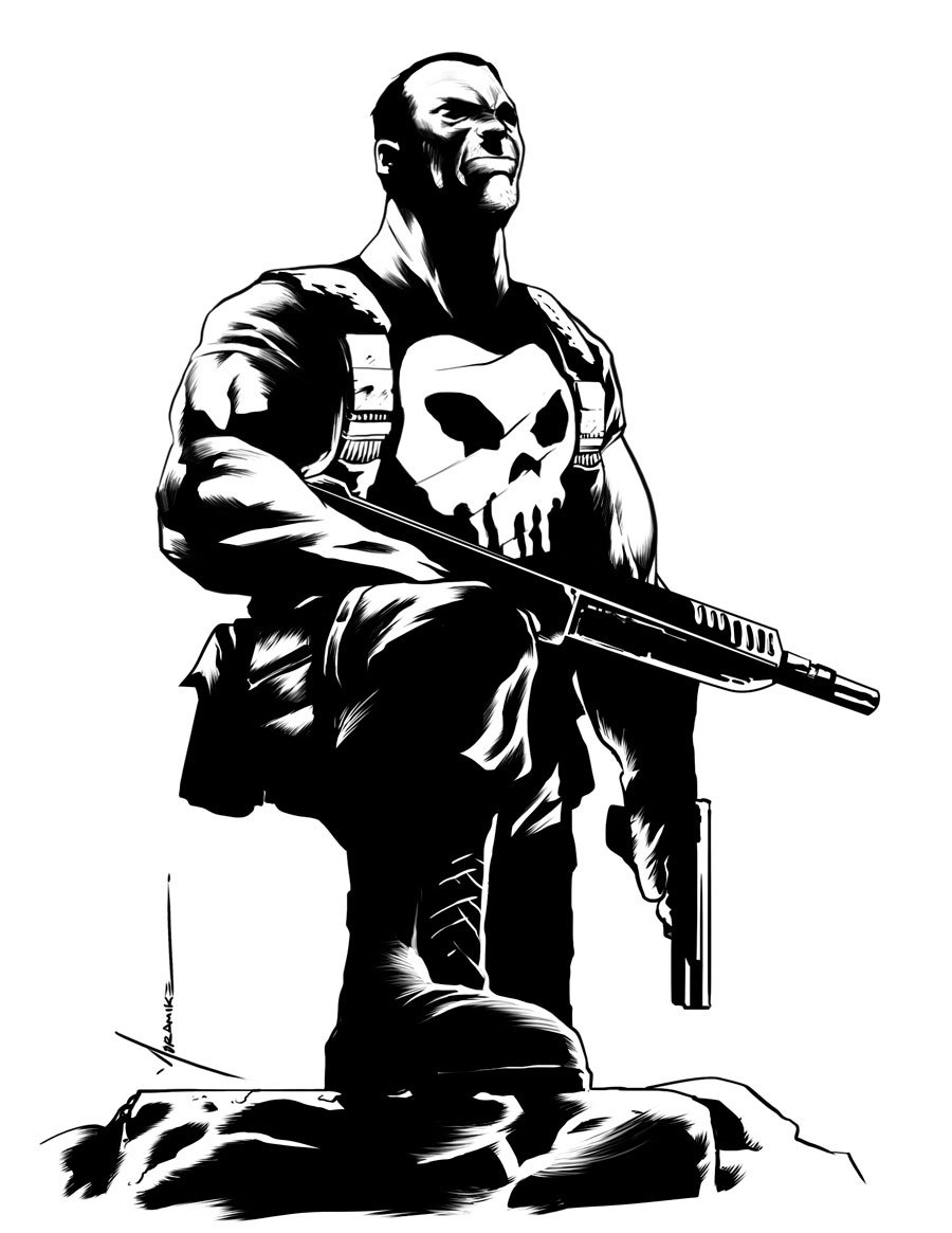 Punisher Pin Up