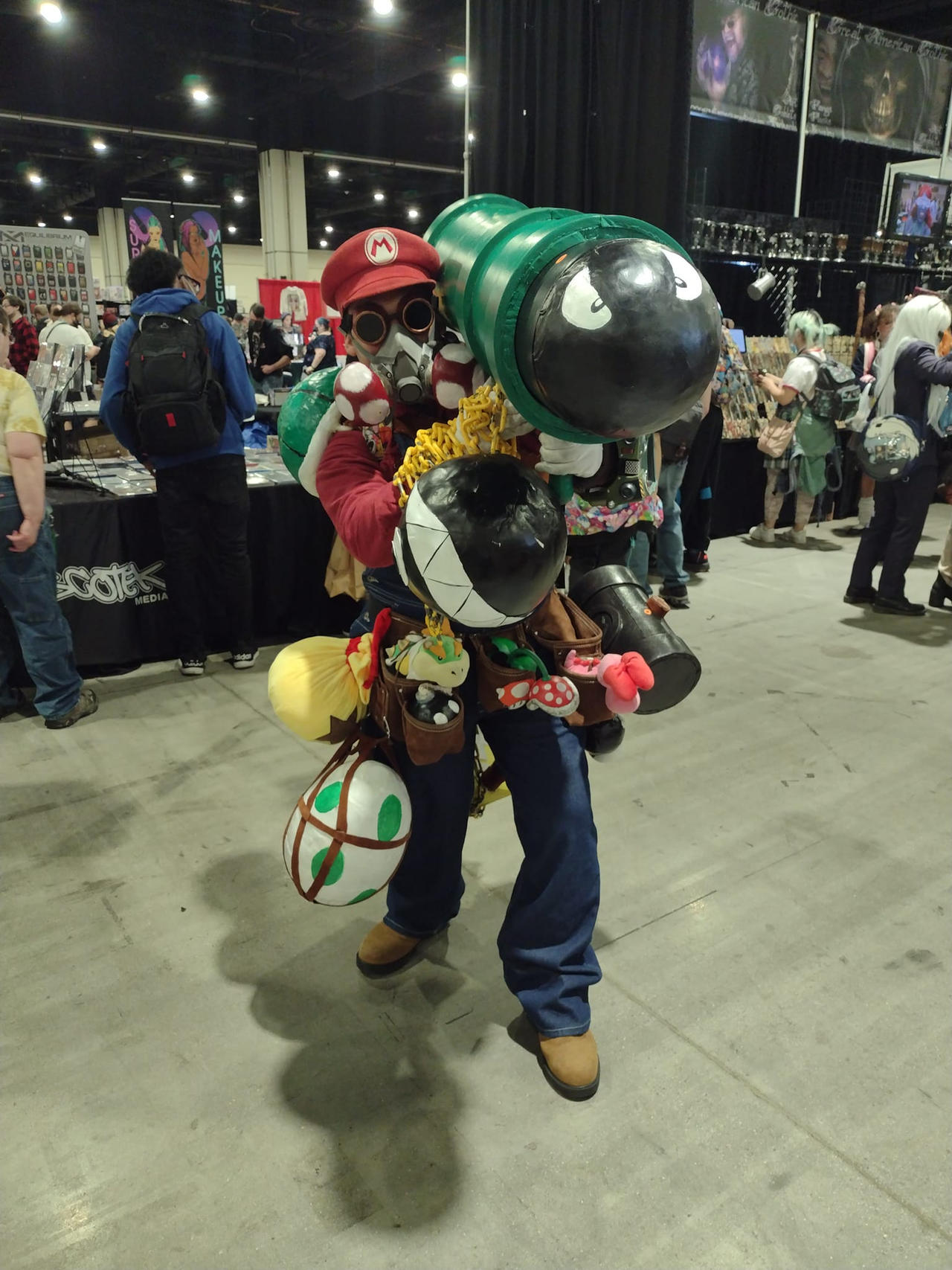 Super Mario e Luigi #cosplayer #Cartoomics in 2023