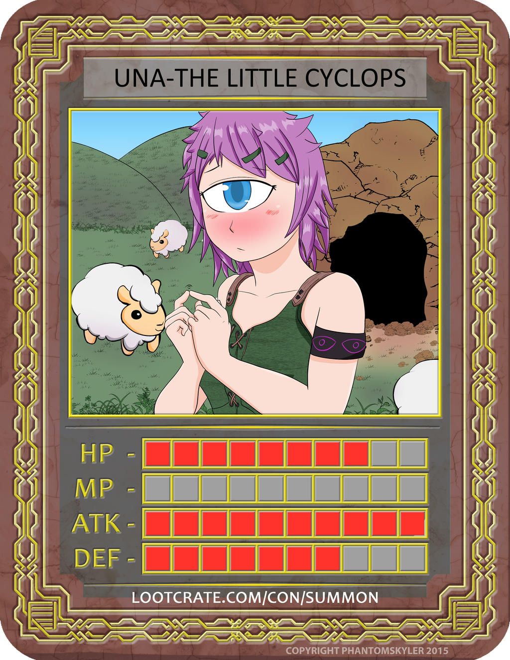 Moe Summons 1: Una The Little Cyclops