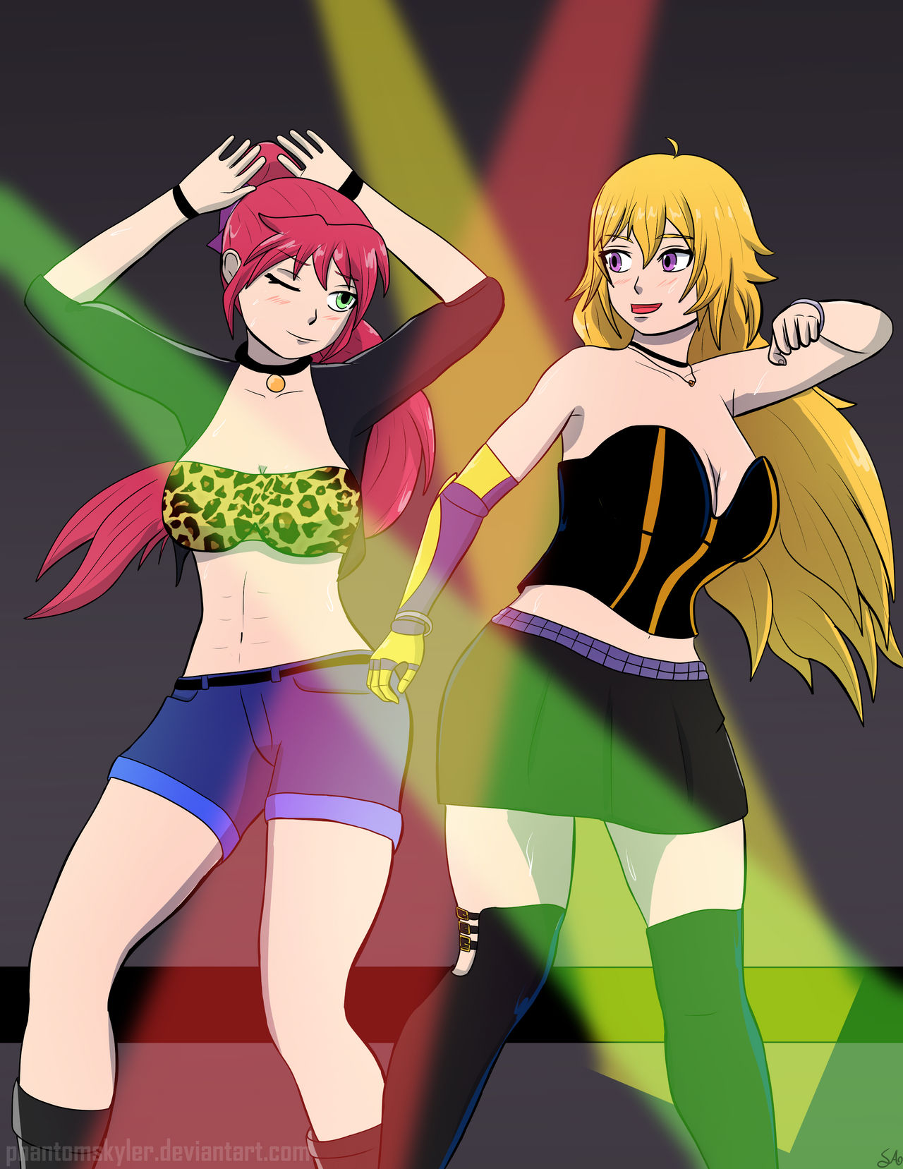 Greek Fire - Dancing all Night by PhantomSkyler