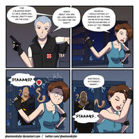 Resident Evil 3 Comic - Jill's Love Life
