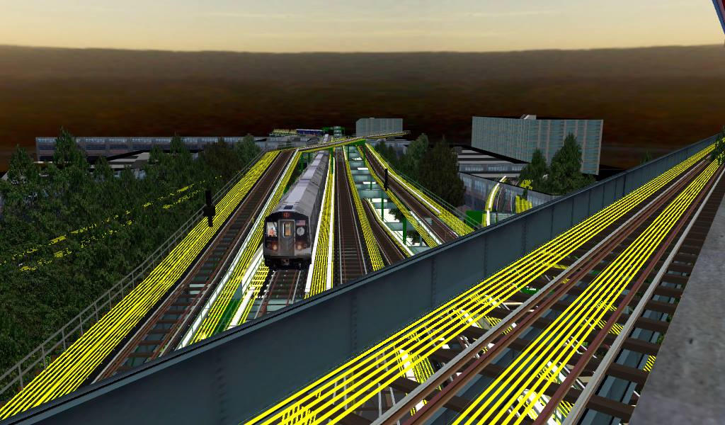 OpenBVE: R160 Z Train At Broadway Juction by wbsteer on DeviantArt