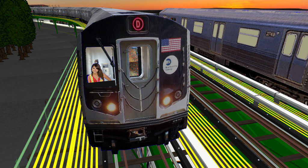 Openbve R16 Pack OpenBVE: Daniella Monet Operates the R160B D Train by wbsteer on DeviantArt