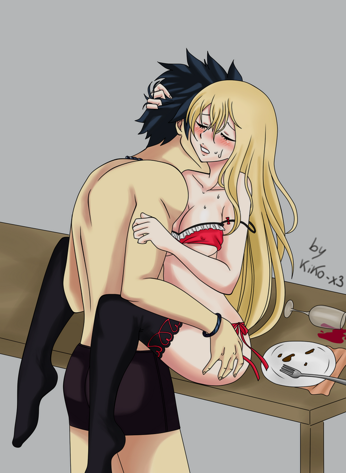 Graylu love fest Day 0 - Underwear [Gray x Lucy]