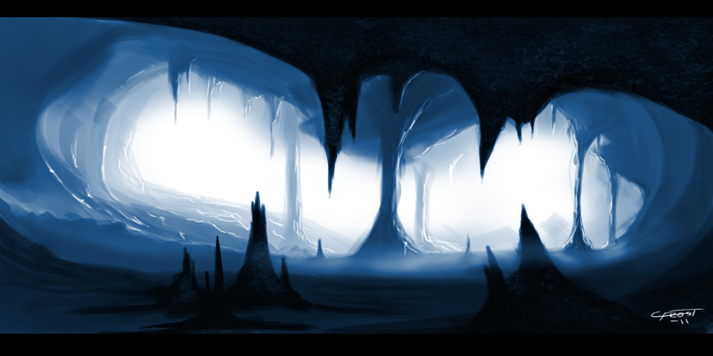 IceCave speedpainting