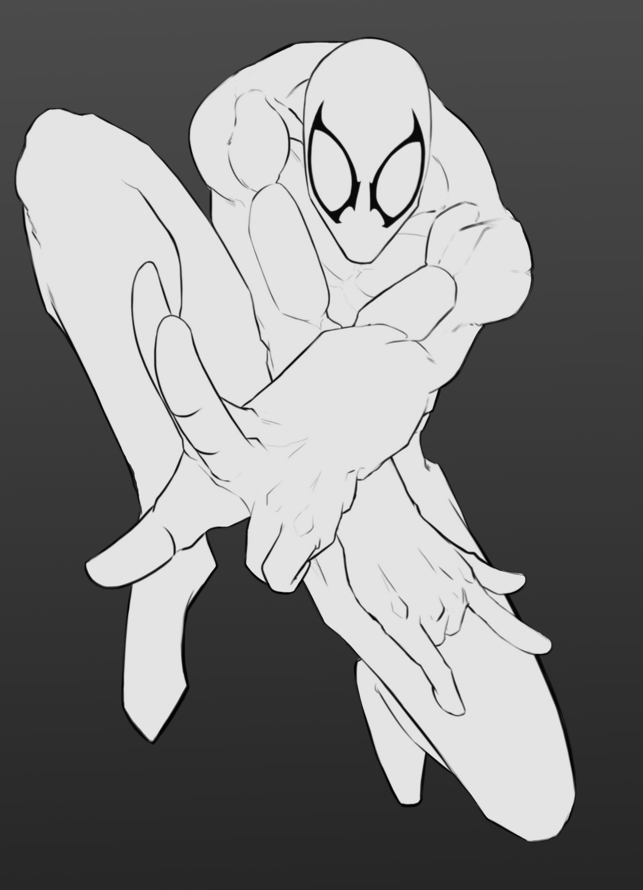 Spider Human Base Spiderman base by Unreachables on DeviantArt