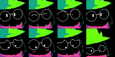 Ralsei: Cave Story Resolution Talk Sprites