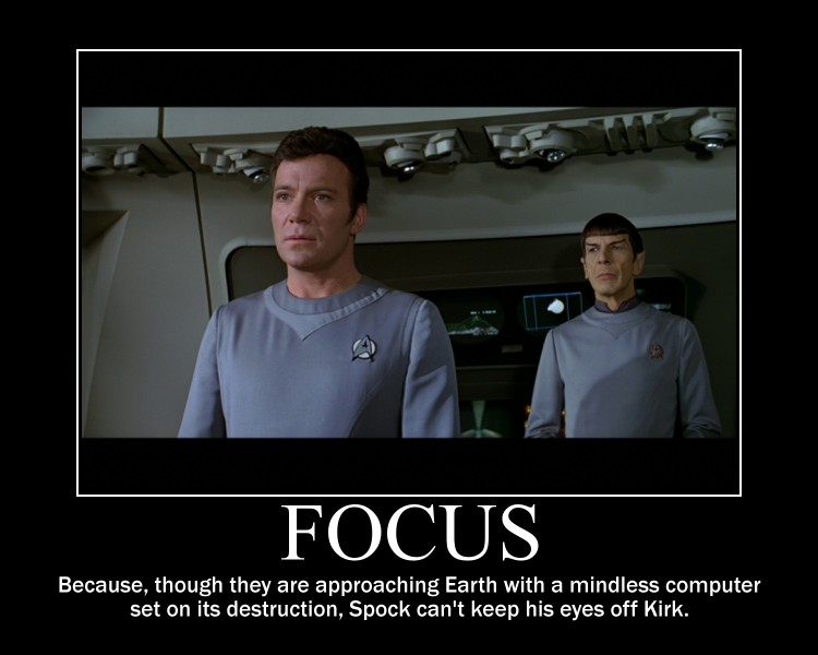 Kirk-Spock motivational nr. 2