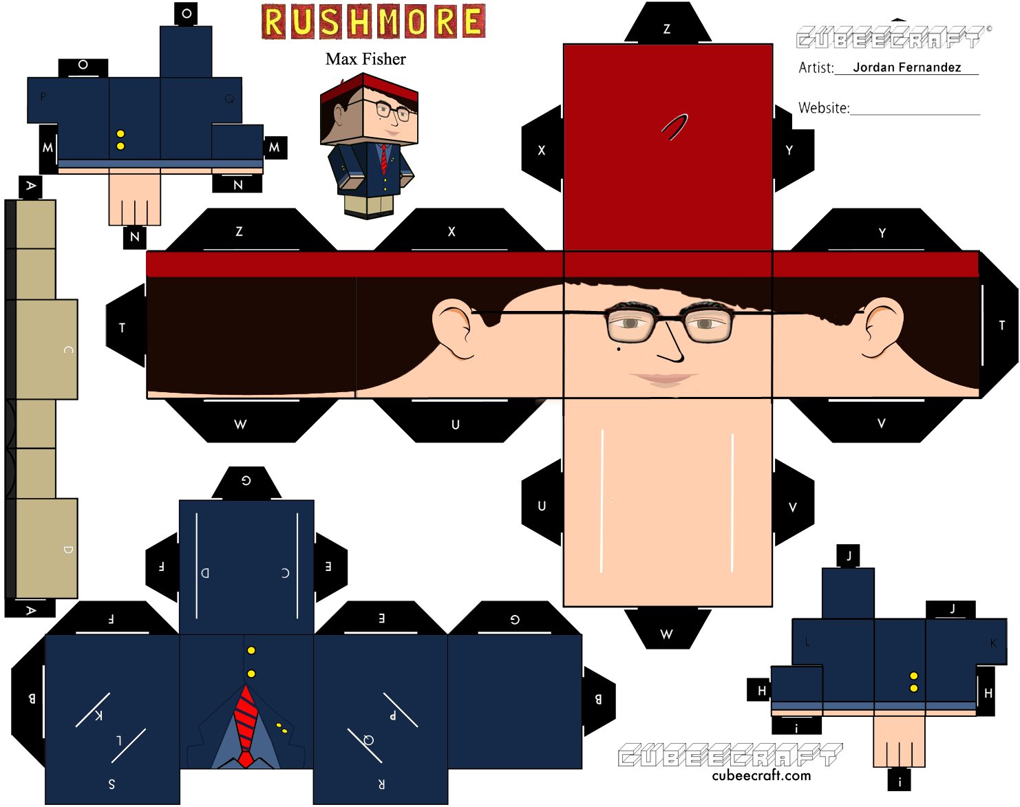 Max Fisher Cubee Template