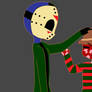 Jason and Freddy short