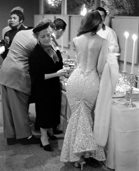 Vikki Dougan Backless Gown 1958