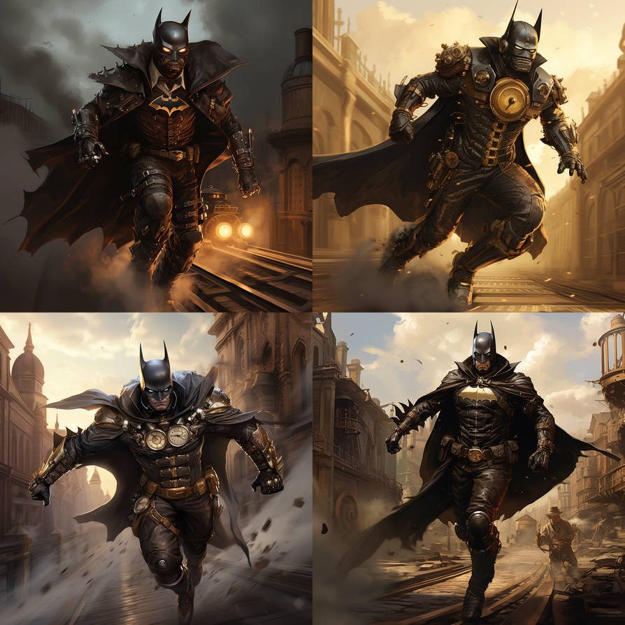 Steam Rip Batman Steampunk Batman x4 by PromptJourneys on DeviantArt