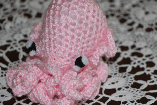 Hawaiian Bobtail squid crochet