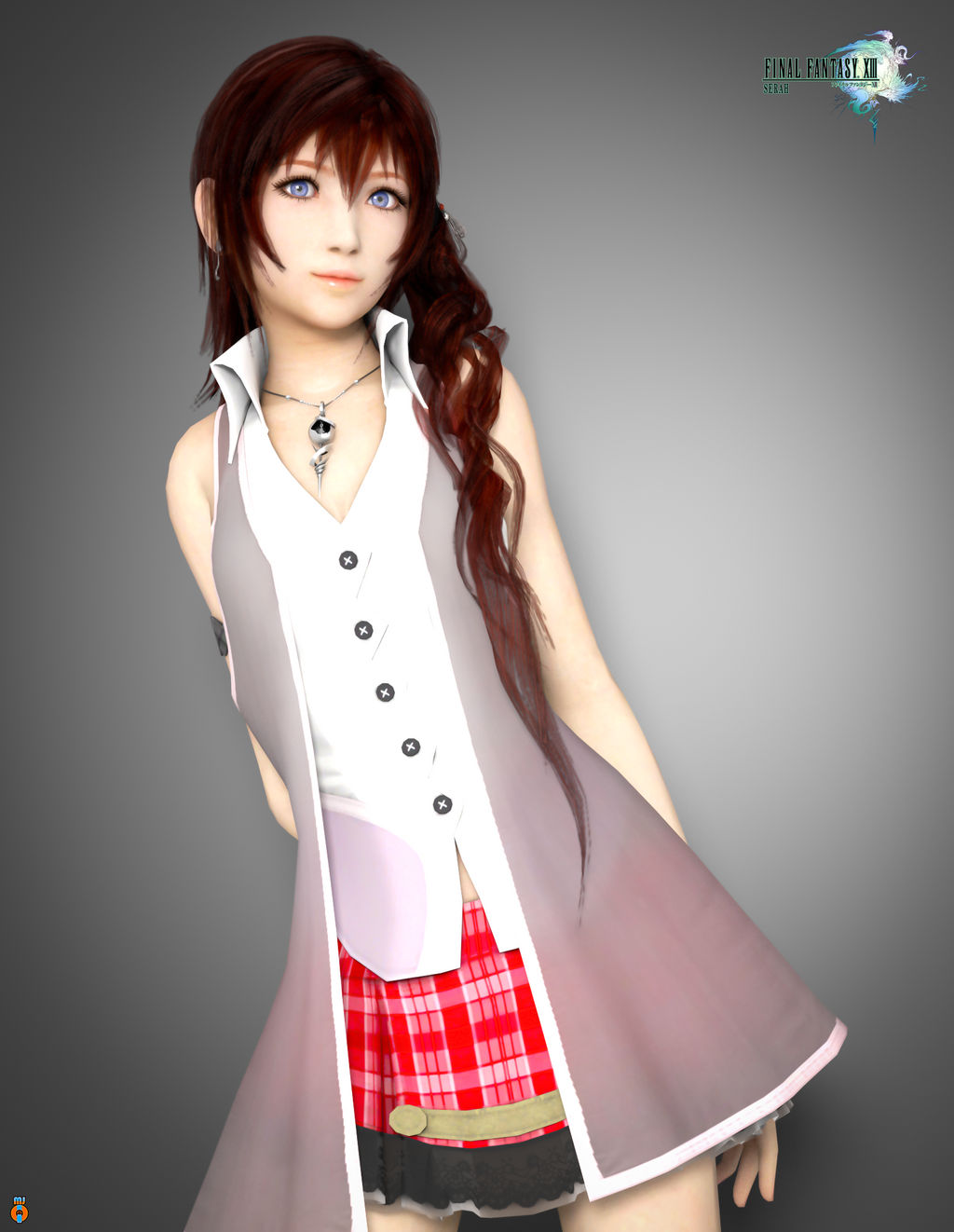 [Final Fantasy XIII] Serah Farron (Blender Cycles)