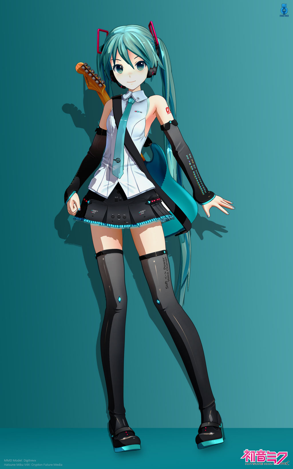Rock Mmd Model Rock on (Hatsune Miku V4X) (MMD) by mjq3690 on DeviantArt