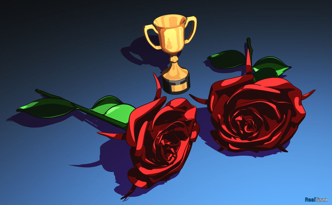 Red Roses Trophy Roses and Trophy by mjq3690 on DeviantArt