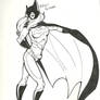 batgirl: black and white
