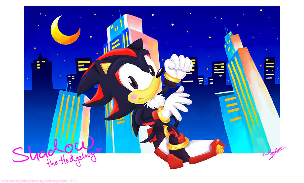 Classic Shadow by MissNeens on DeviantArt