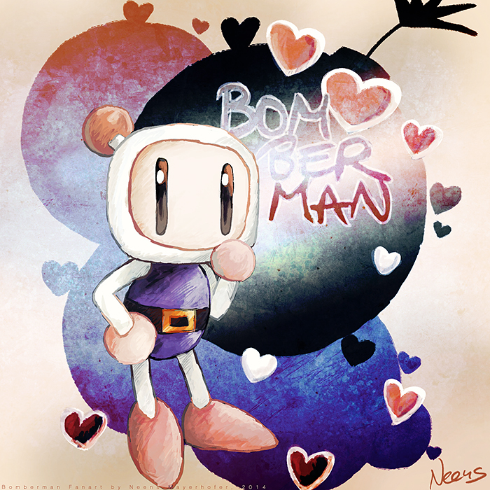 Bomberman Speed Painting