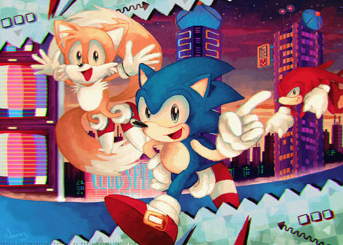 Sonic Mania: Studiopolis Zone