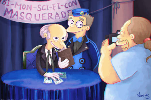 The Simpsons x Persona Crossover