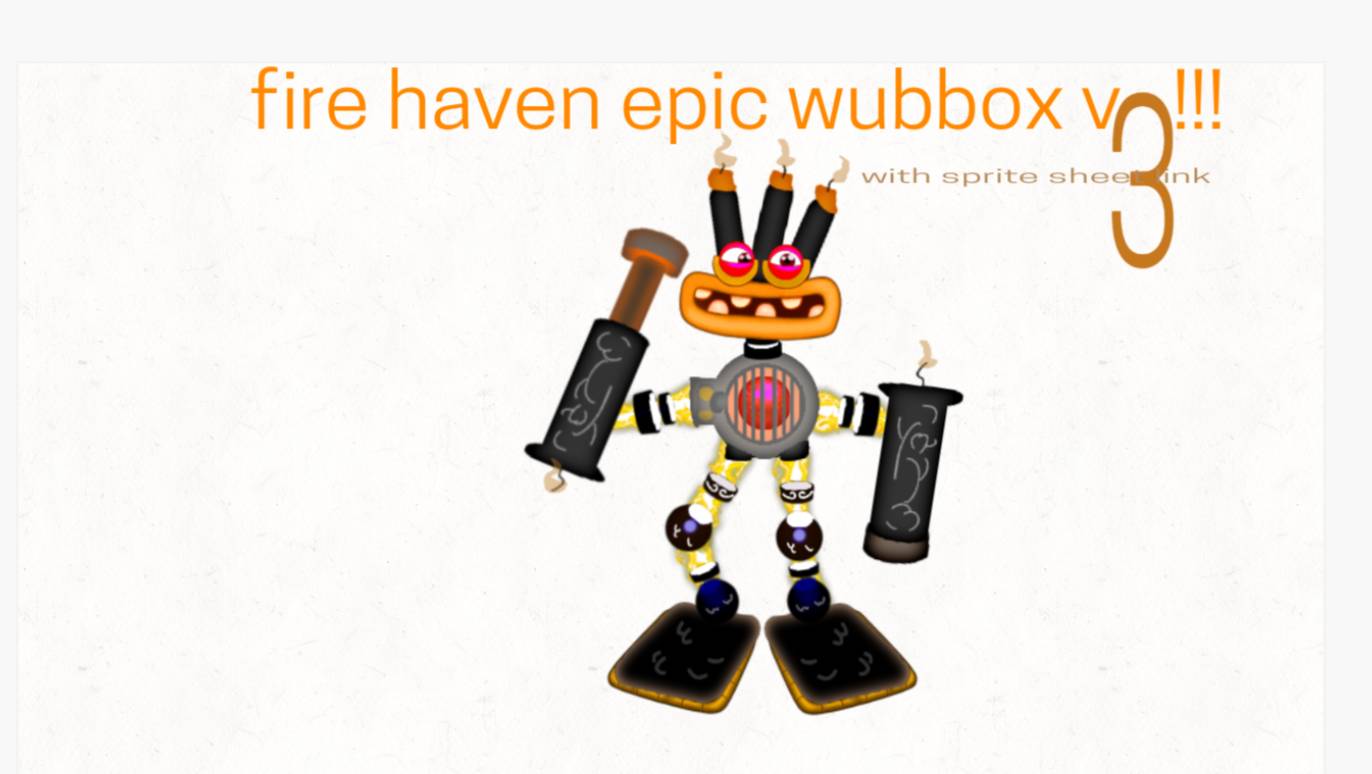 Fire havan epic wubbox v3!!! (Also Sprite in desc) by n2nian8 on