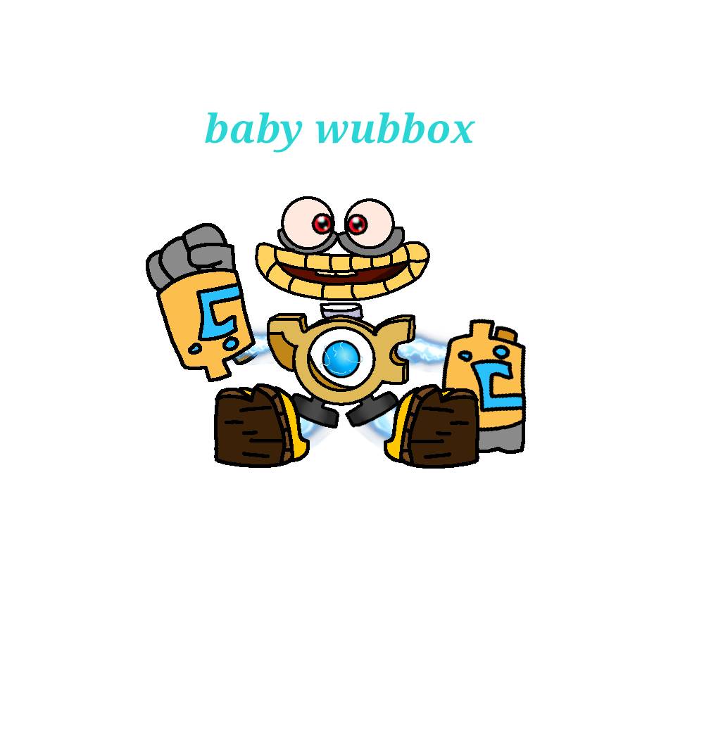 Wubbox sprites (Baby and Adult) : r/MySingingMonsters
